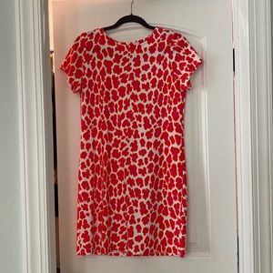 Orange and pink Jude Connnally dress